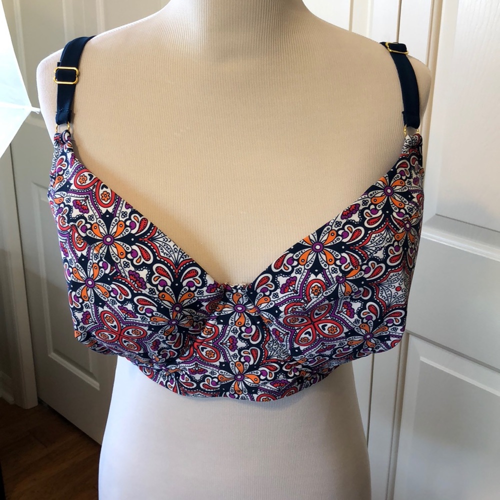 NWT Bikini Bra Top Size 1X